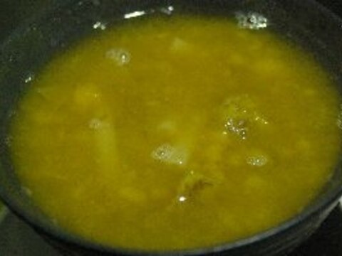 カボチャのコリアンダースープ